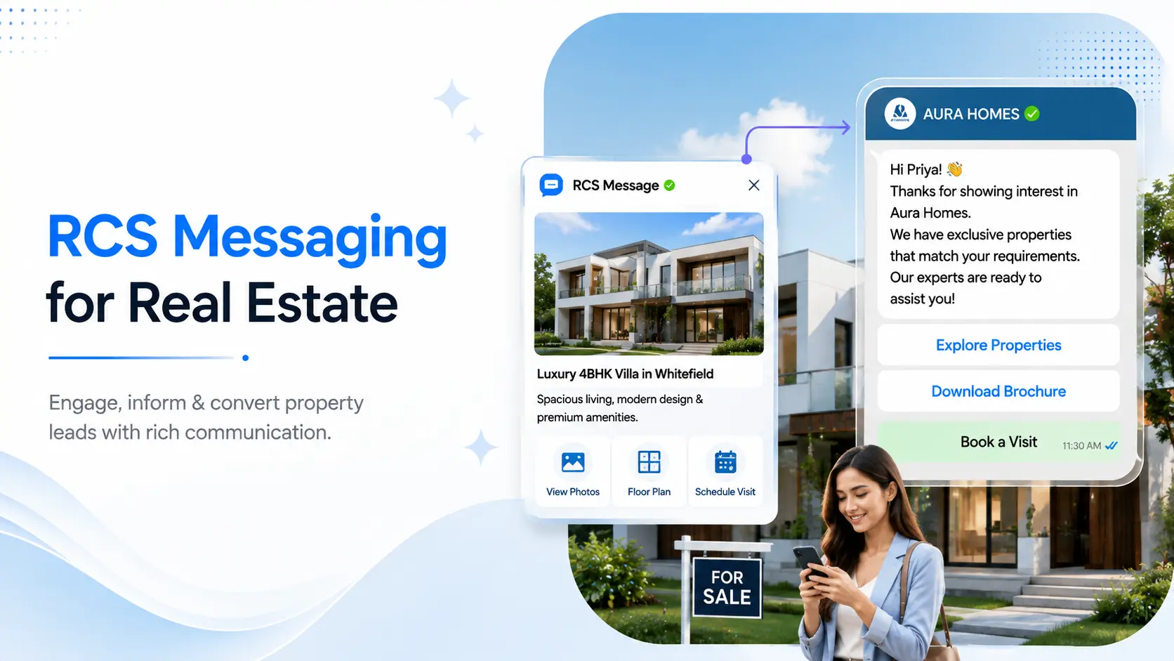 RCS Messaging for Real Estate
