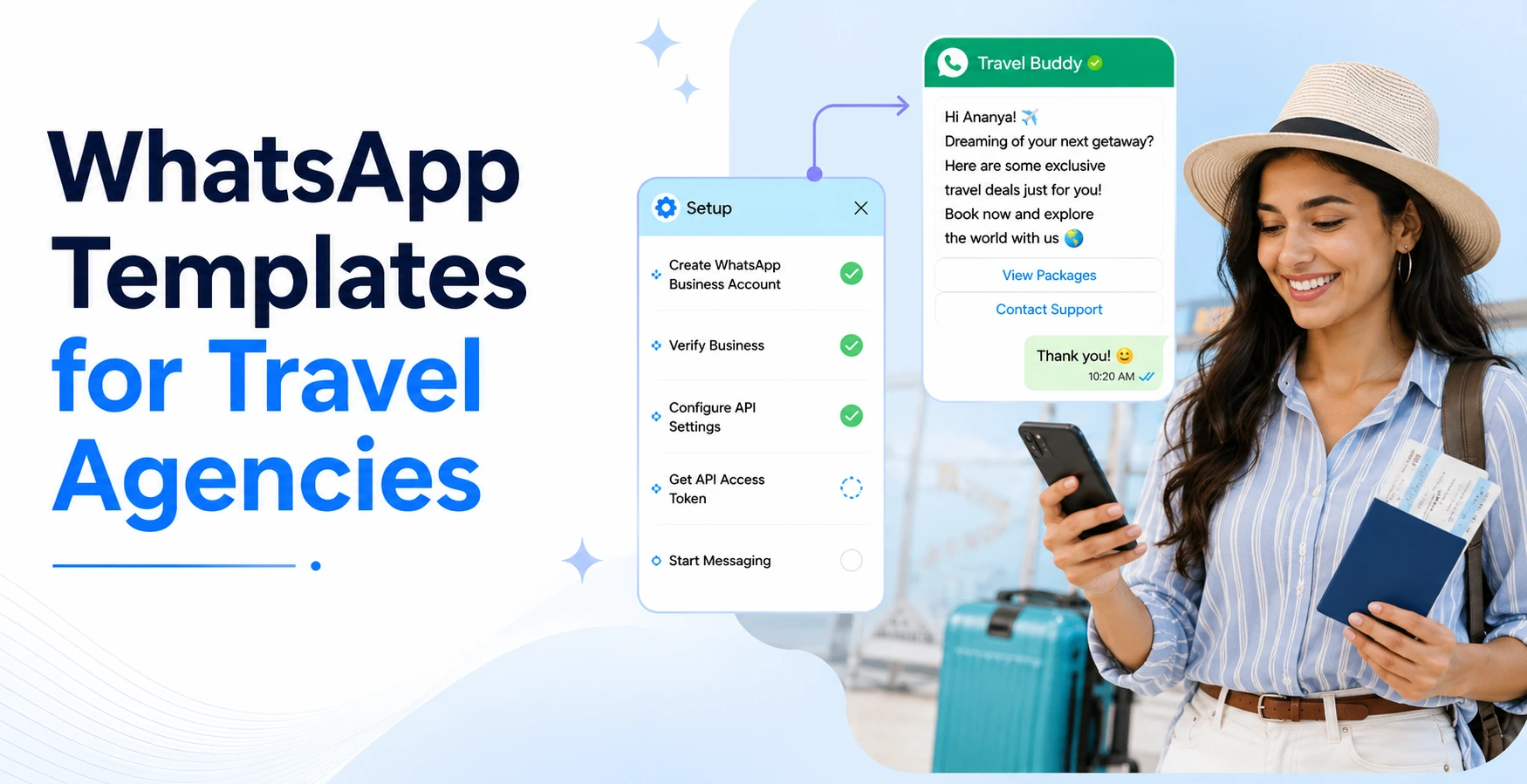WhatsApp Templates for Travel Agencies: Examples & Guide
