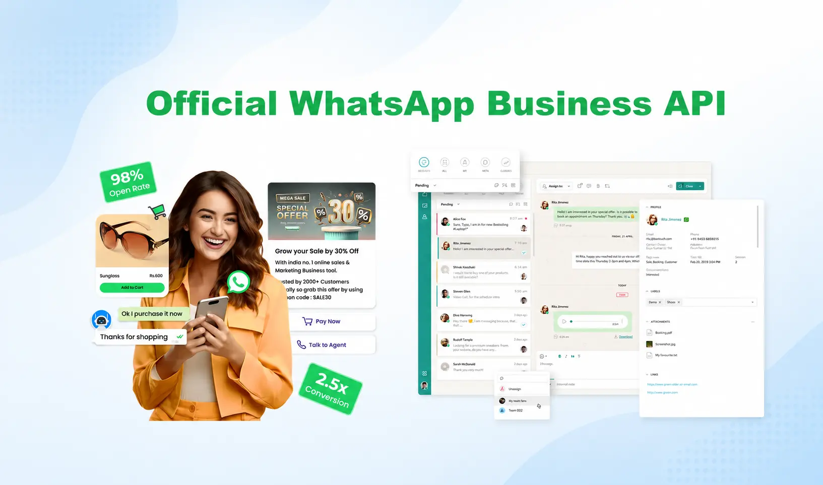Checklist to choose the best WhatsApp API service provider in Bangalore — Ojiva AI