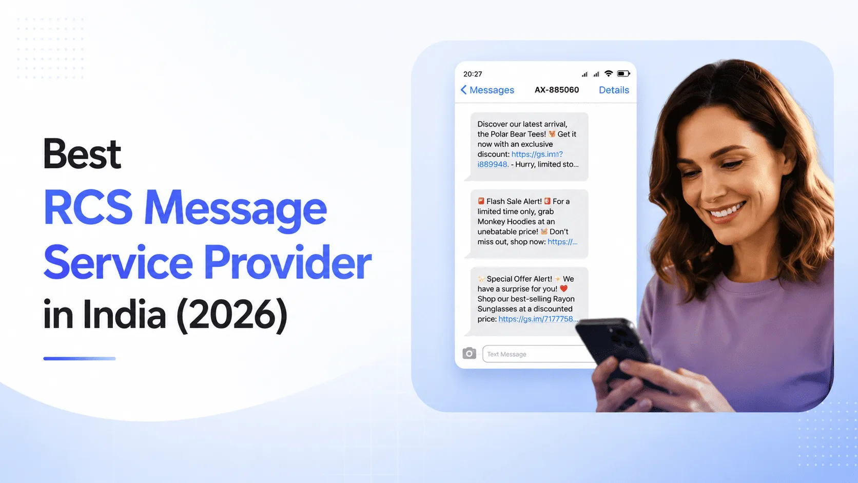 Best RCS message service provider in India — Ojiva AI RCS Business Messaging platform