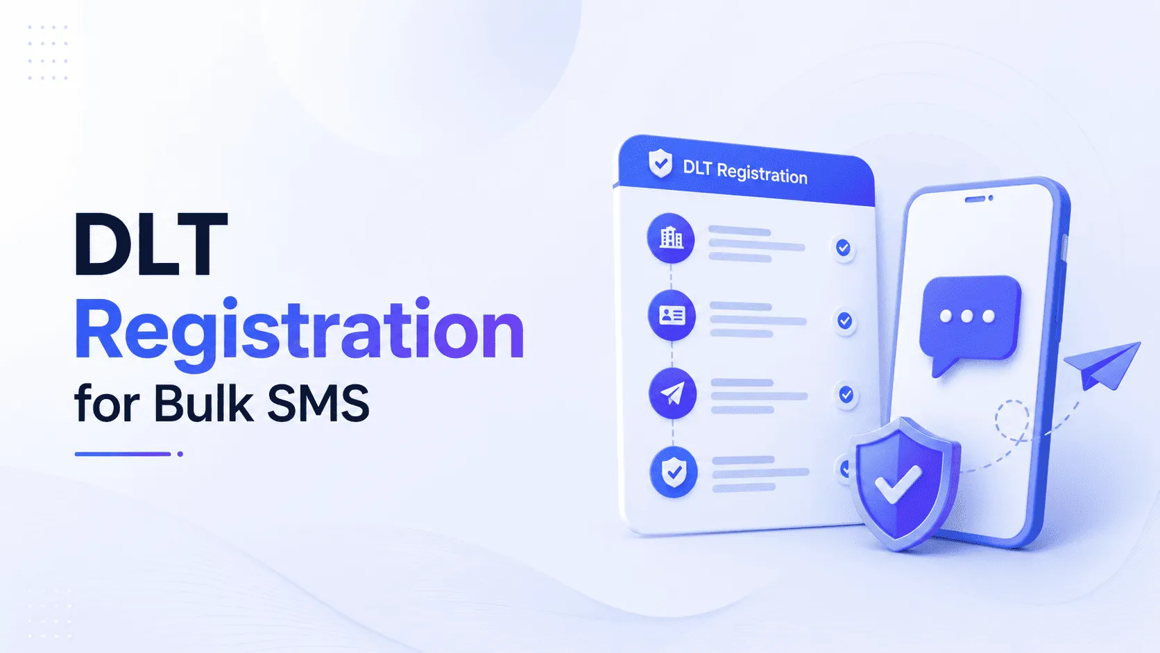 DLT Registration for Bulk SMS in India