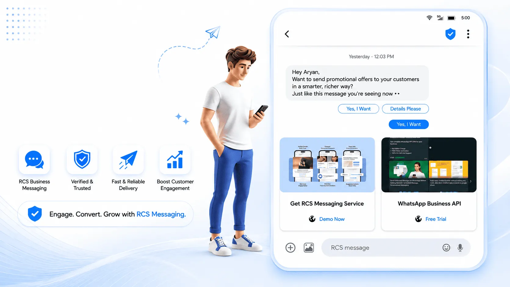 Best RCS Messaging Provider in Karnataka